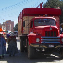 Nice truck in El Alto, the poor district of La Paz (at 4100 meters sea-level!)